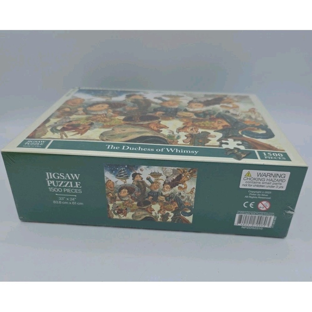 New York Puzzle - Duchess of Whimsy by Peter de Seve 1500pc Puzzle NEW SEALED - Picture 5 of 6